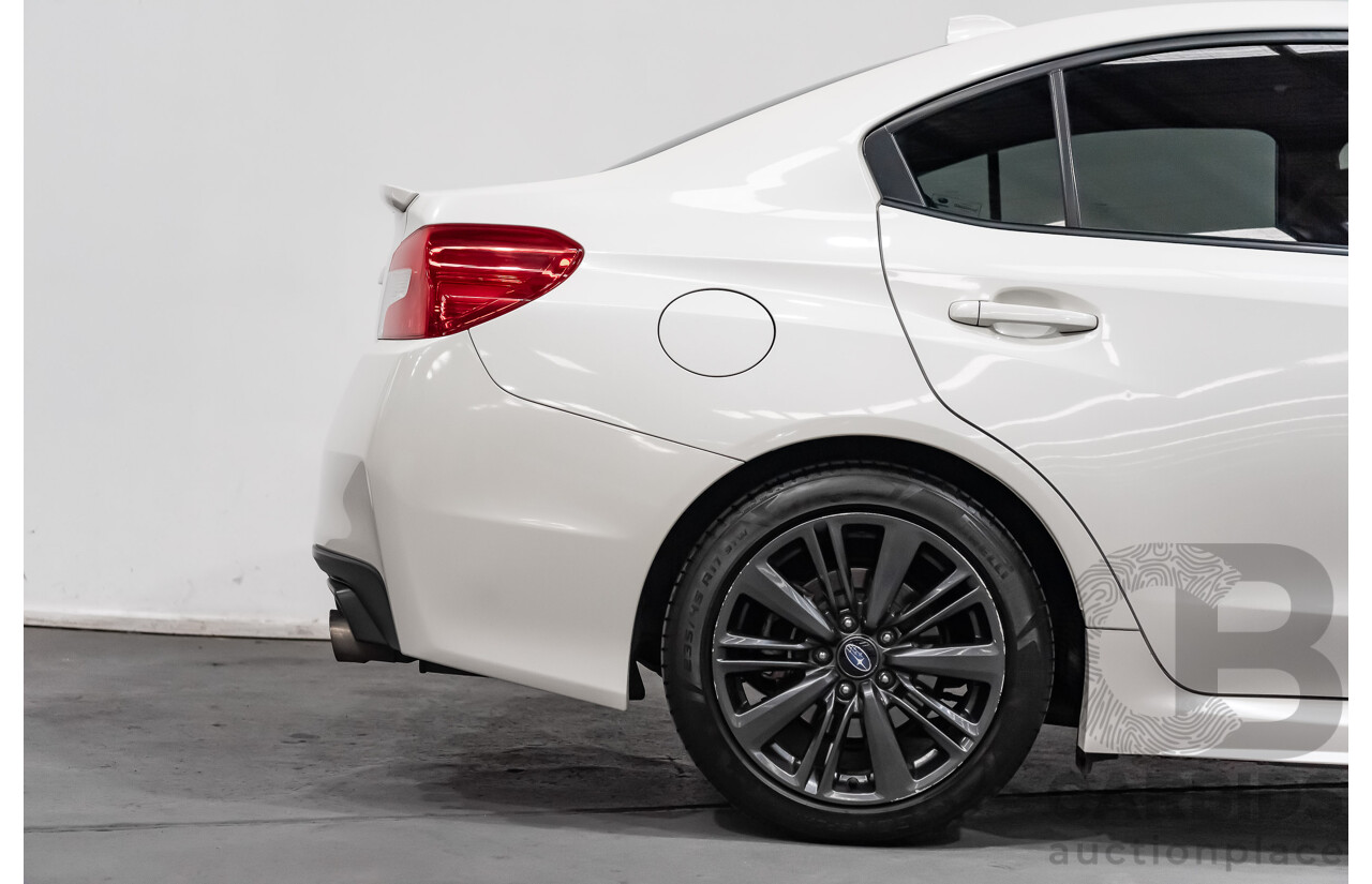 8/2014 Subaru WRX Premium (AWD) MY15 4d Sedan White Turbo 2.0L