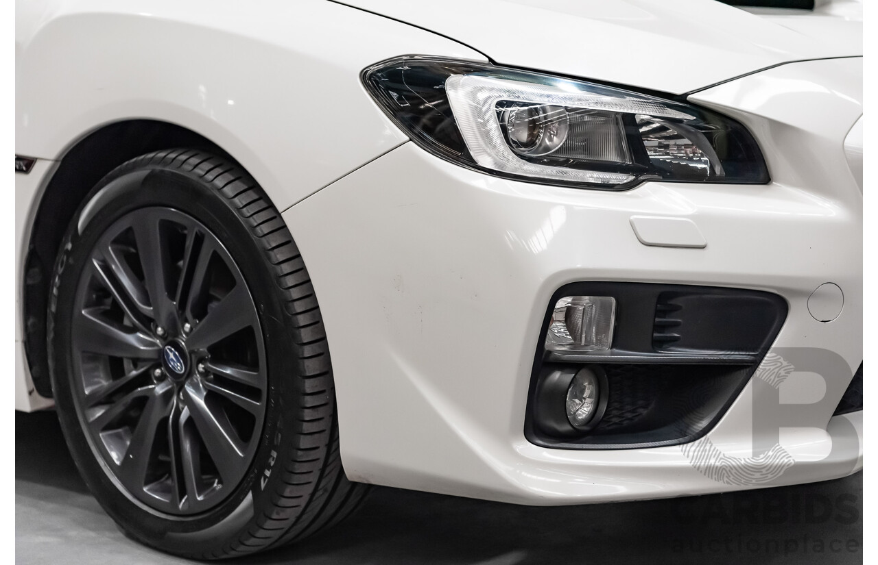 8/2014 Subaru WRX Premium (AWD) MY15 4d Sedan White Turbo 2.0L
