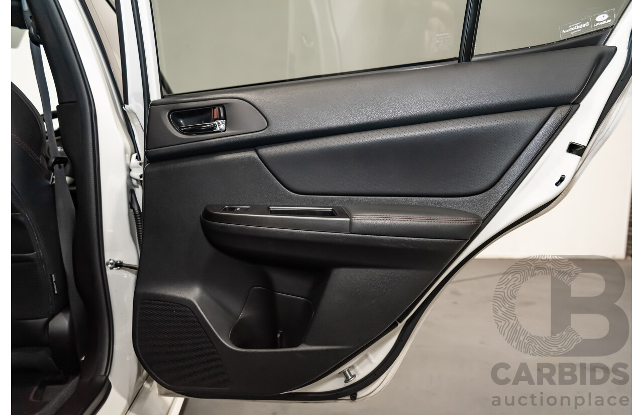 8/2014 Subaru WRX Premium (AWD) MY15 4d Sedan White Turbo 2.0L