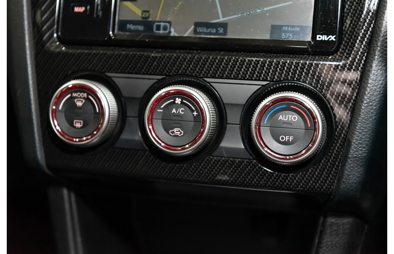 8/2014 Subaru WRX Premium (AWD) MY15 4d Sedan White Turbo 2.0L