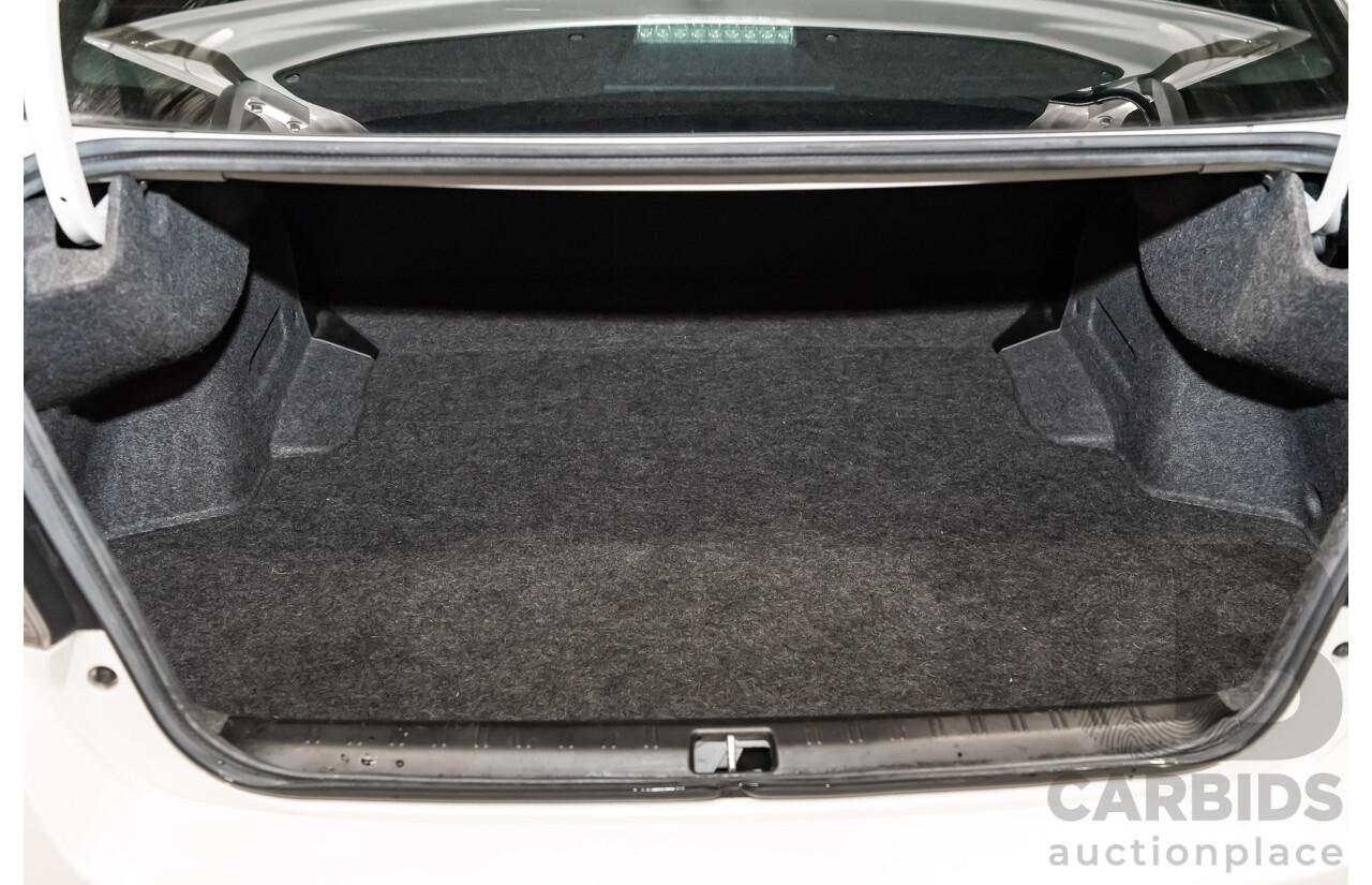 8/2014 Subaru WRX Premium (AWD) MY15 4d Sedan White Turbo 2.0L