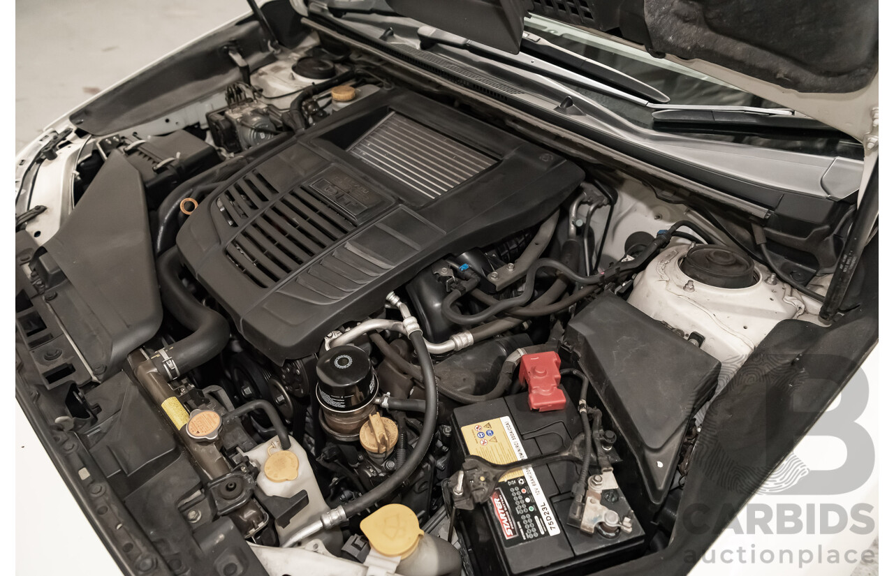 8/2014 Subaru WRX Premium (AWD) MY15 4d Sedan White Turbo 2.0L