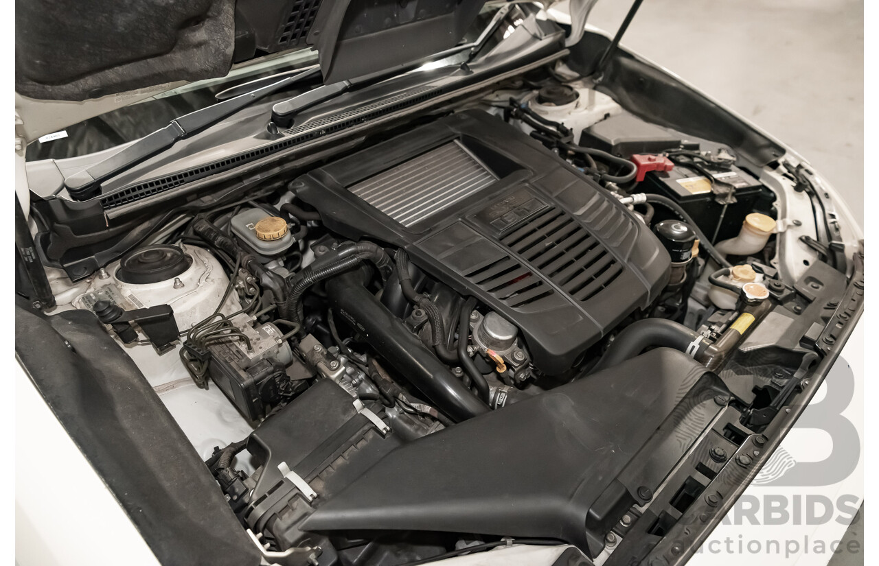 8/2014 Subaru WRX Premium (AWD) MY15 4d Sedan White Turbo 2.0L