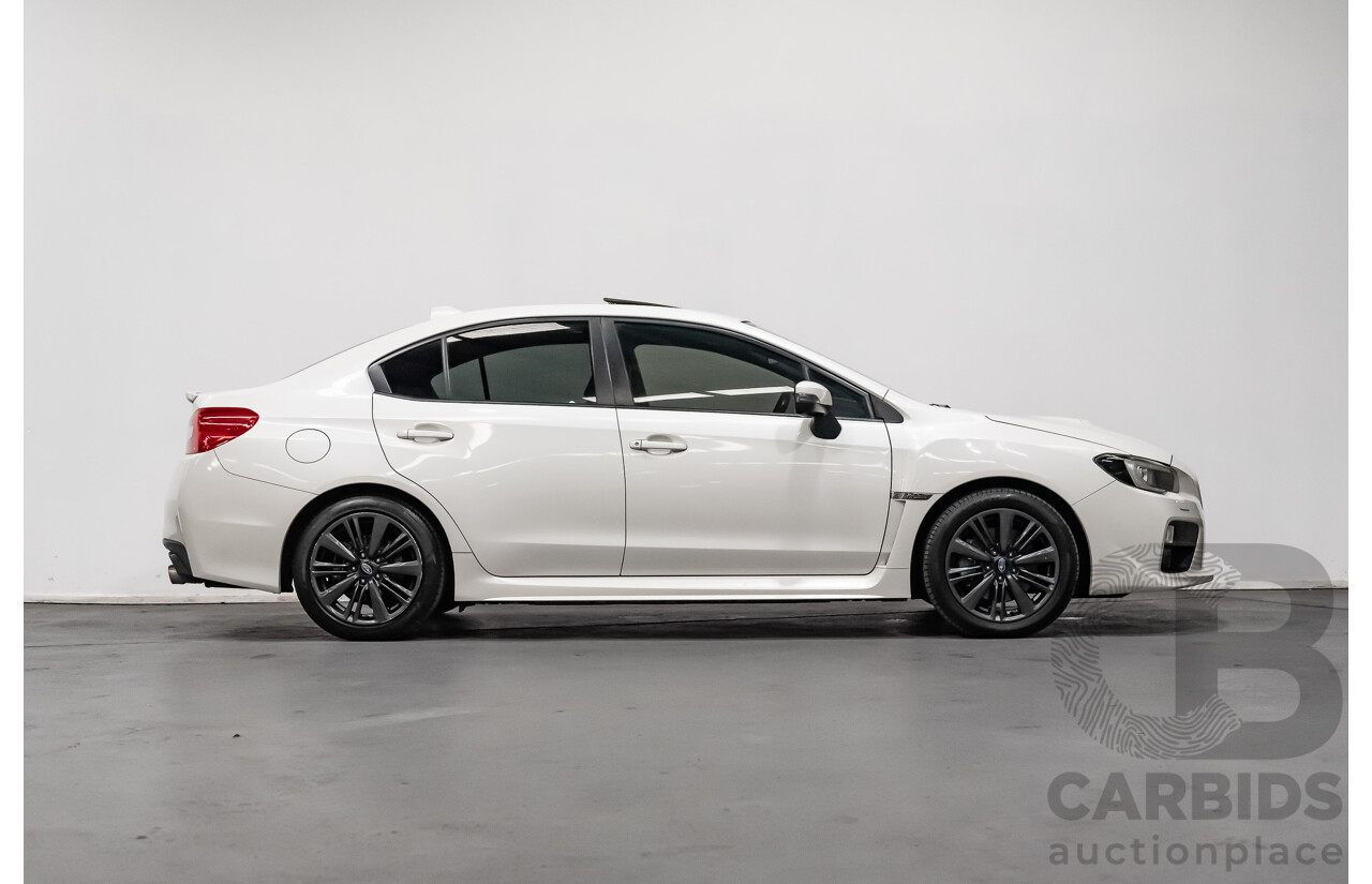 8/2014 Subaru WRX Premium (AWD) MY15 4d Sedan White Turbo 2.0L