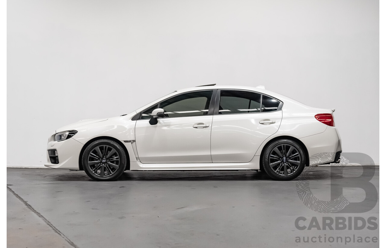 8/2014 Subaru WRX Premium (AWD) MY15 4d Sedan White Turbo 2.0L