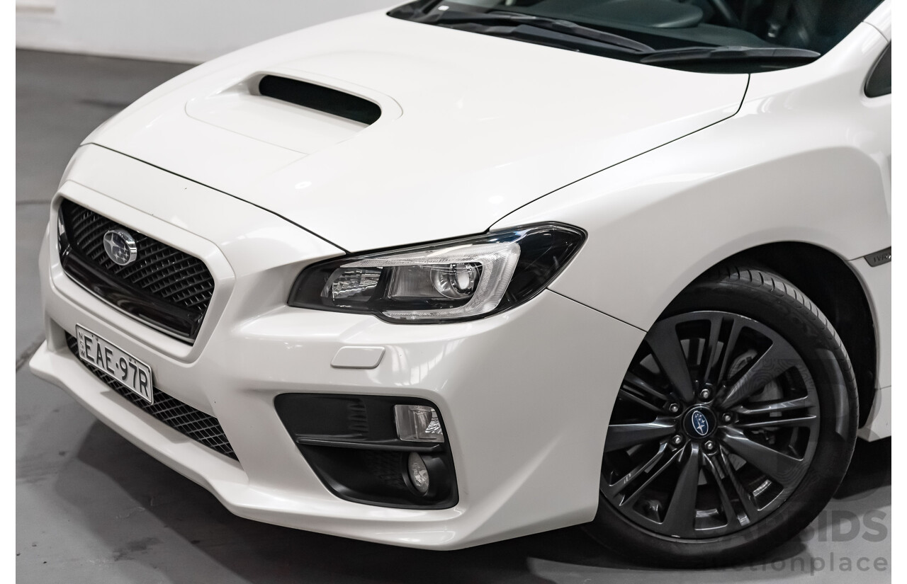 8/2014 Subaru WRX Premium (AWD) MY15 4d Sedan White Turbo 2.0L