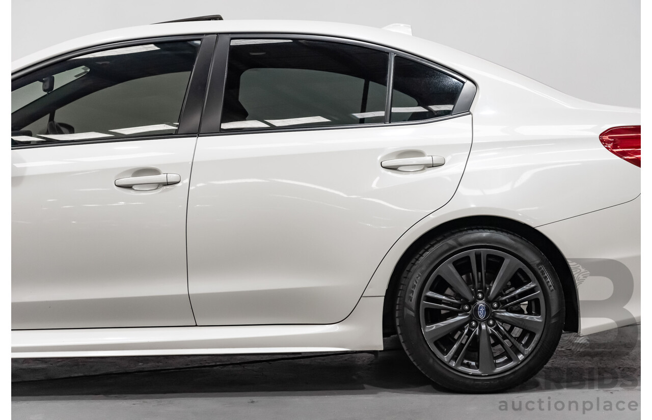8/2014 Subaru WRX Premium (AWD) MY15 4d Sedan White Turbo 2.0L