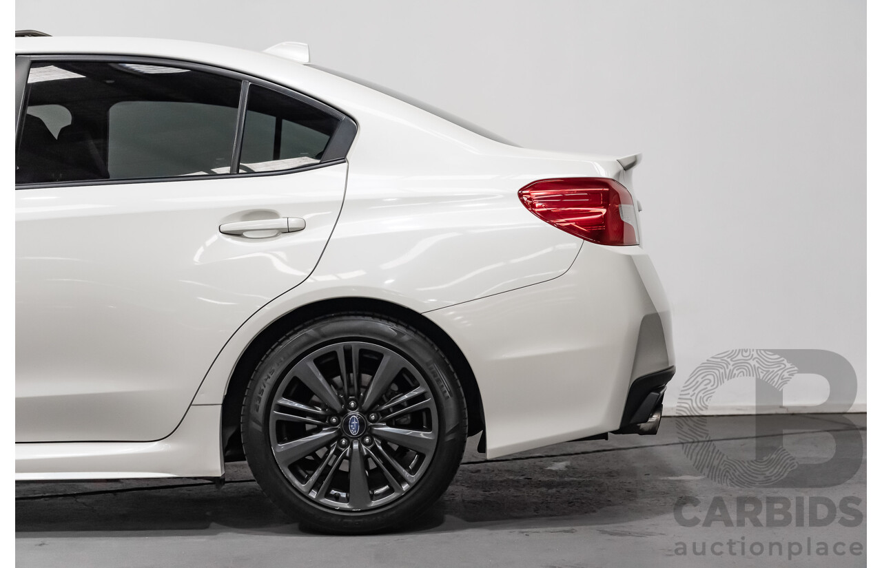 8/2014 Subaru WRX Premium (AWD) MY15 4d Sedan White Turbo 2.0L