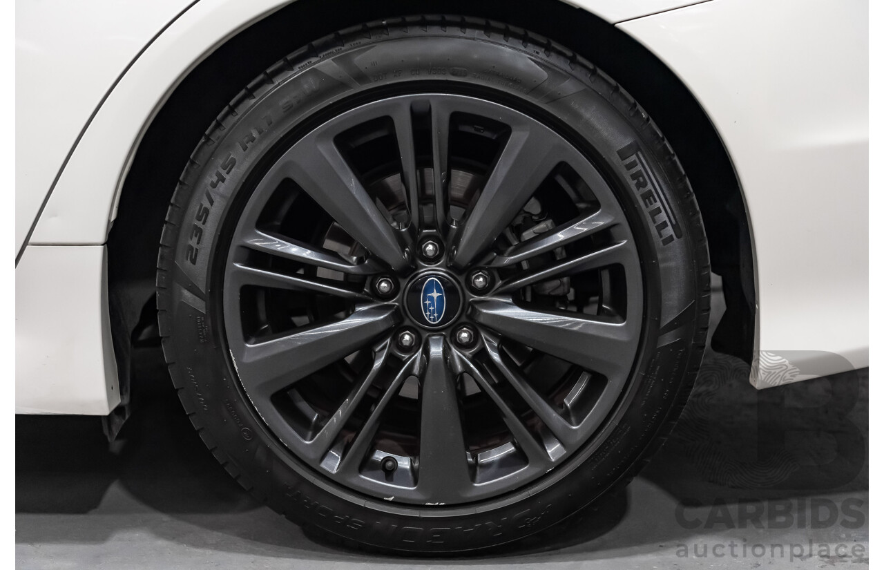 8/2014 Subaru WRX Premium (AWD) MY15 4d Sedan White Turbo 2.0L