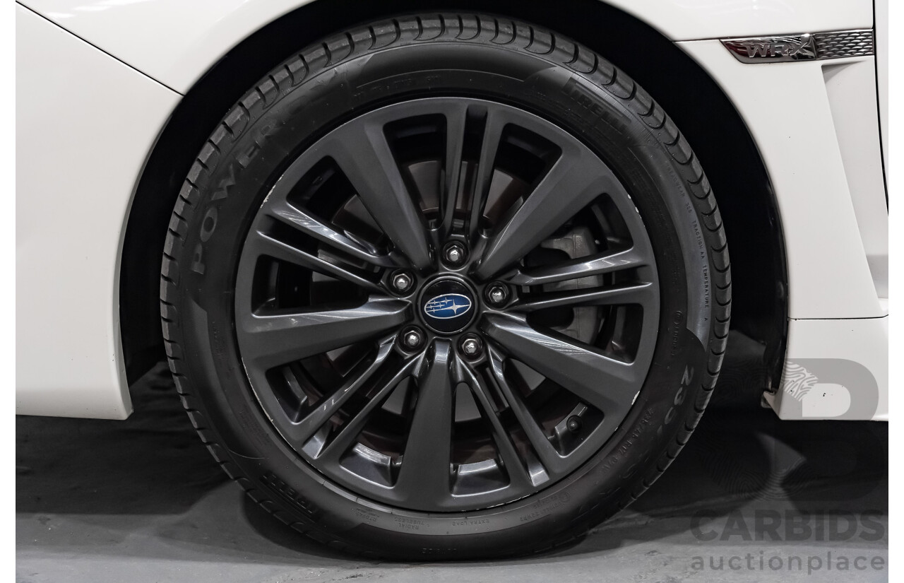 8/2014 Subaru WRX Premium (AWD) MY15 4d Sedan White Turbo 2.0L