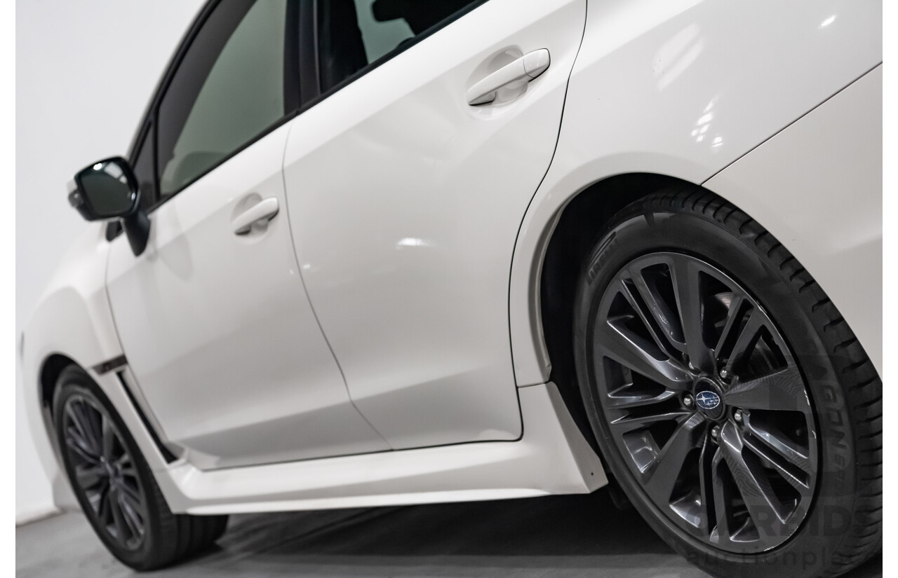 8/2014 Subaru WRX Premium (AWD) MY15 4d Sedan White Turbo 2.0L