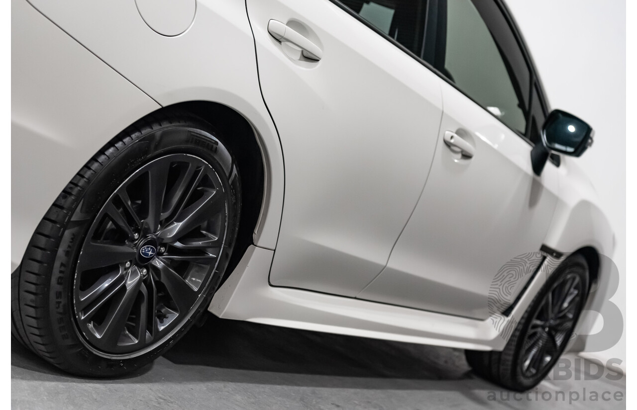 8/2014 Subaru WRX Premium (AWD) MY15 4d Sedan White Turbo 2.0L