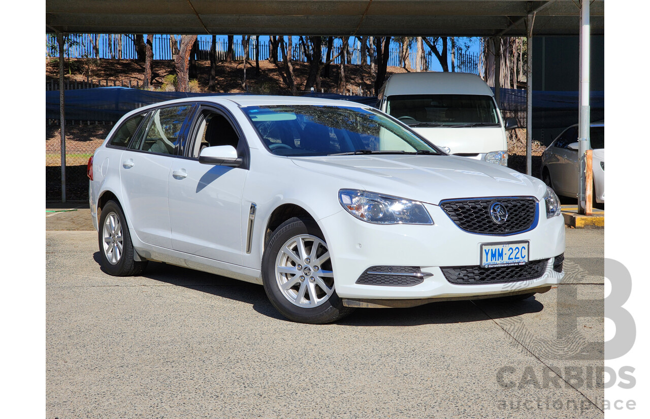 7/2017 Holden Commodore Evoke VF11 4d Sportwagon White V6 3.0L
