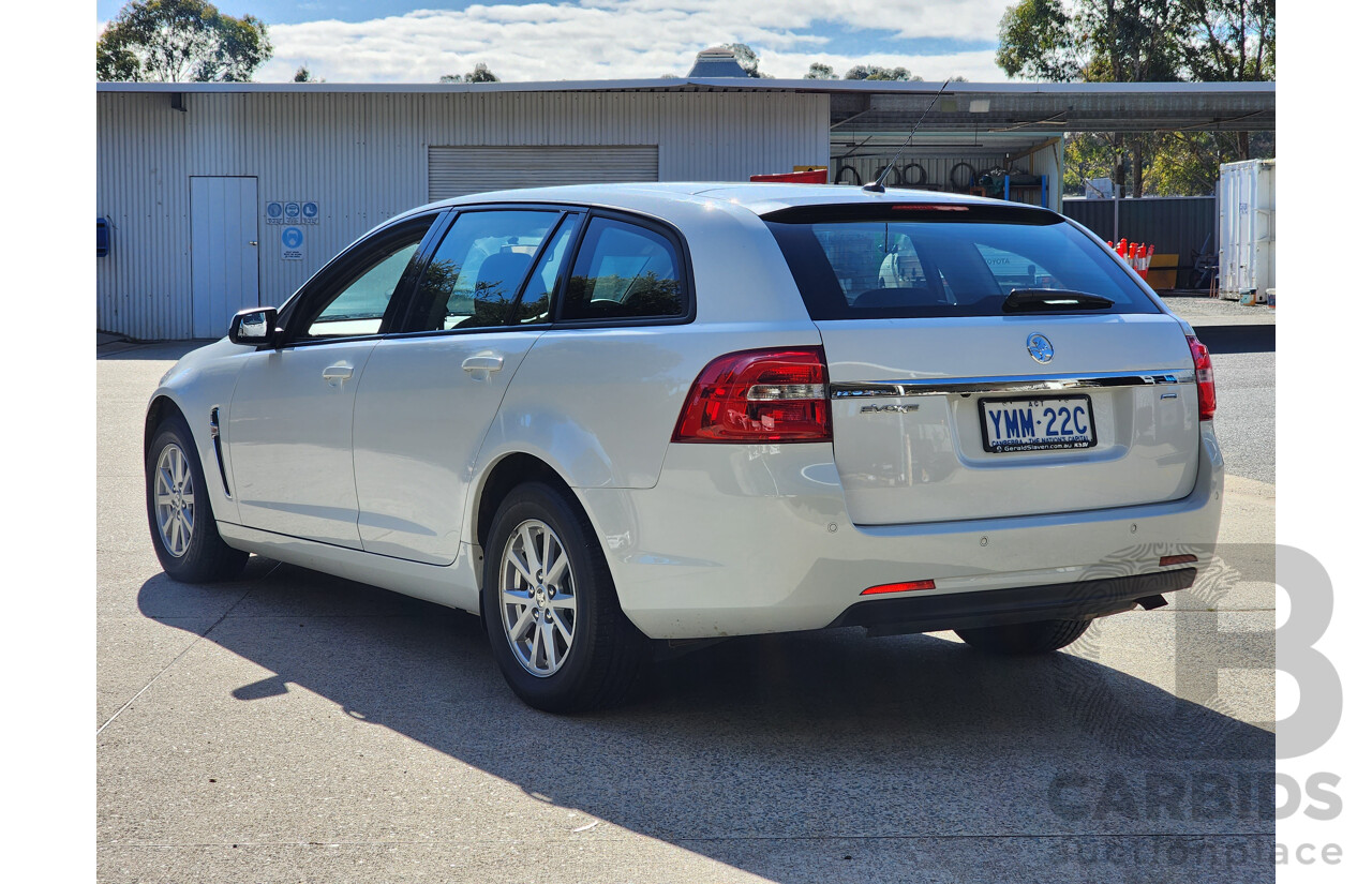7/2017 Holden Commodore Evoke VF11 4d Sportwagon White V6 3.0L