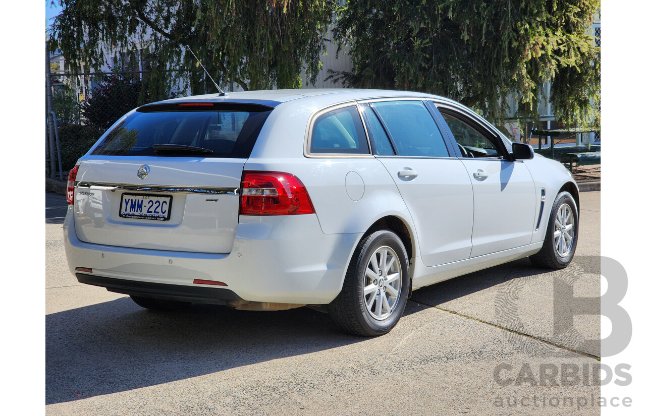 7/2017 Holden Commodore Evoke VF11 4d Sportwagon White V6 3.0L