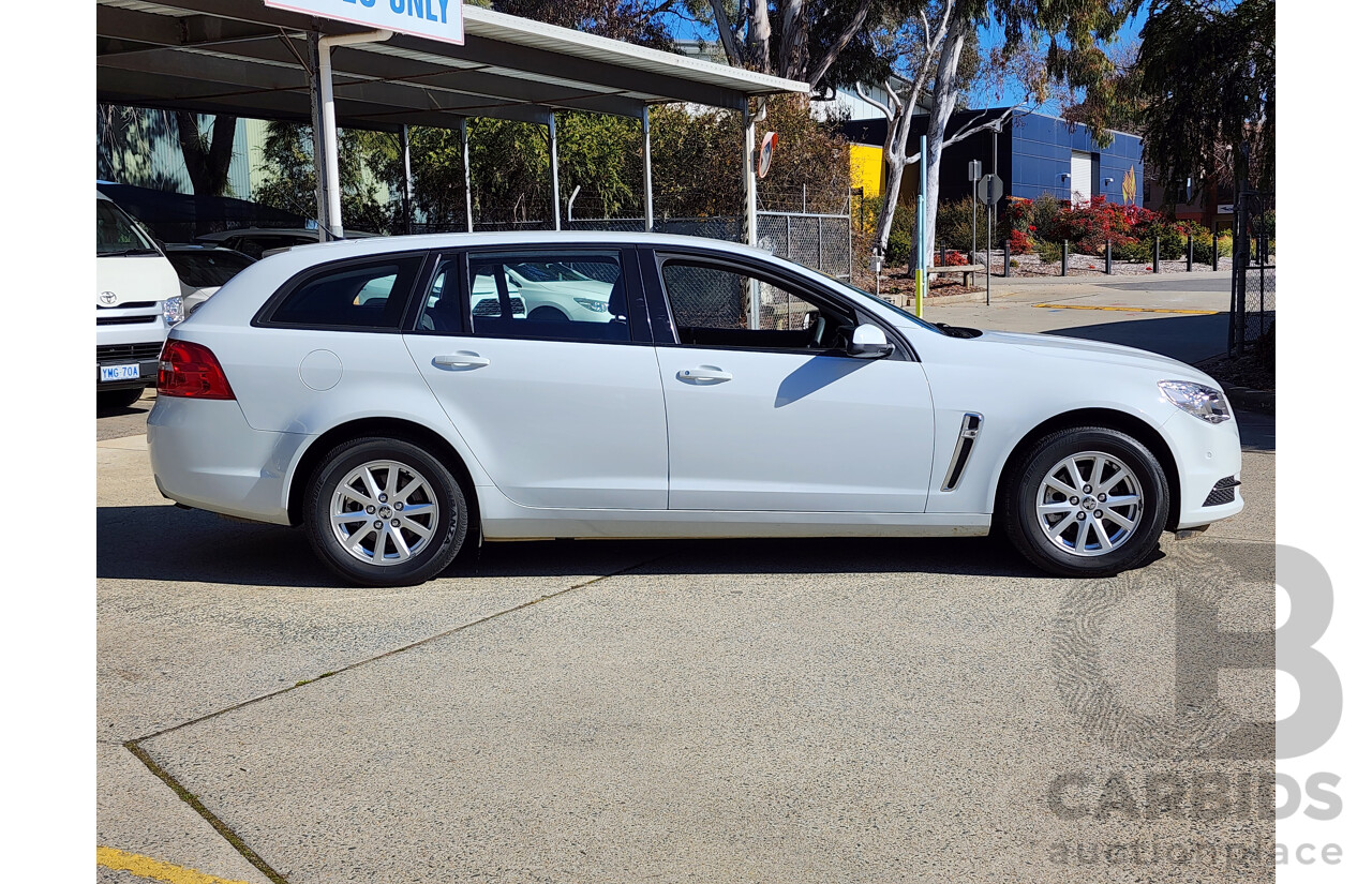 7/2017 Holden Commodore Evoke VF11 4d Sportwagon White V6 3.0L