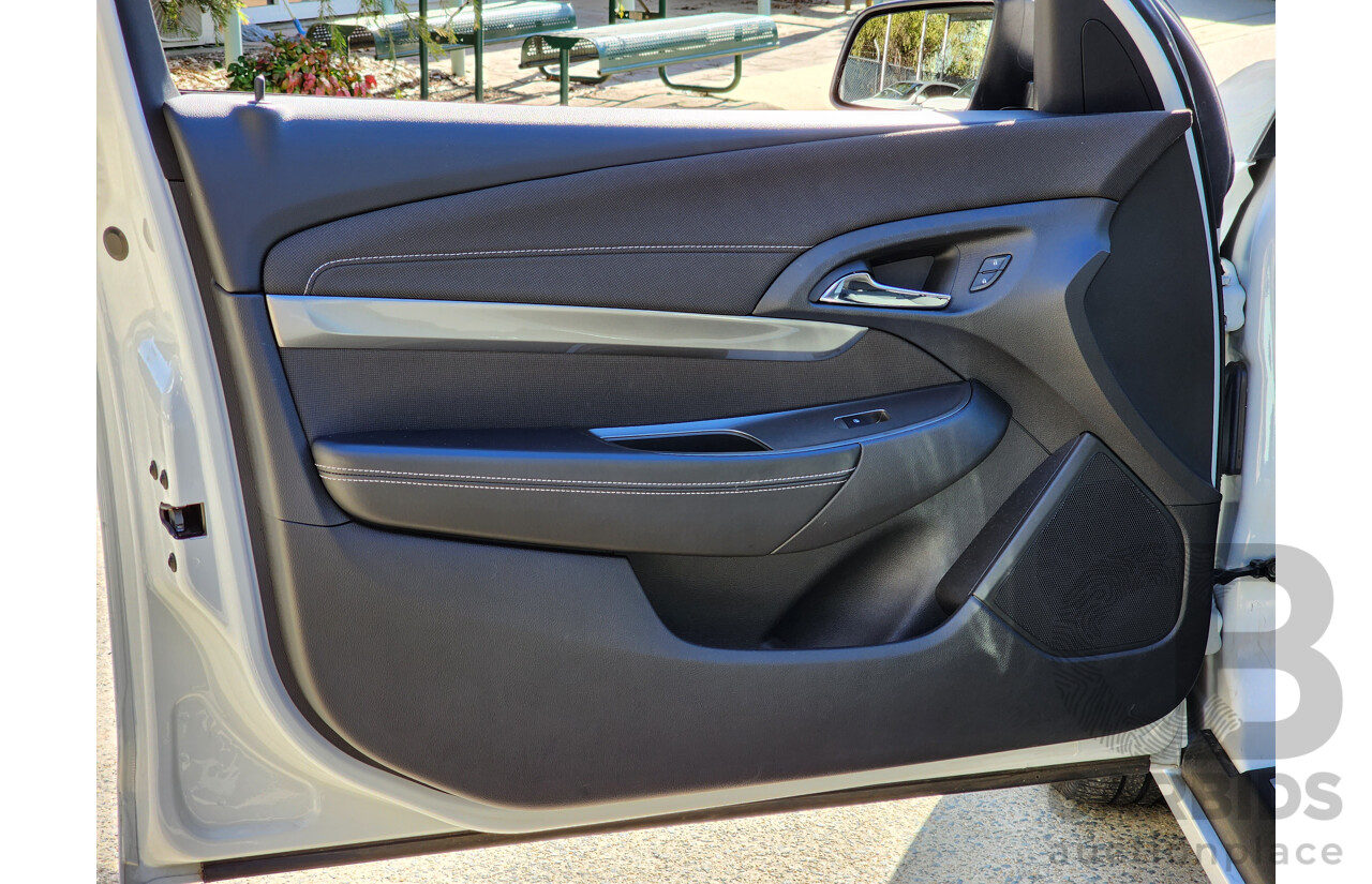 7/2017 Holden Commodore Evoke VF11 4d Sportwagon White V6 3.0L