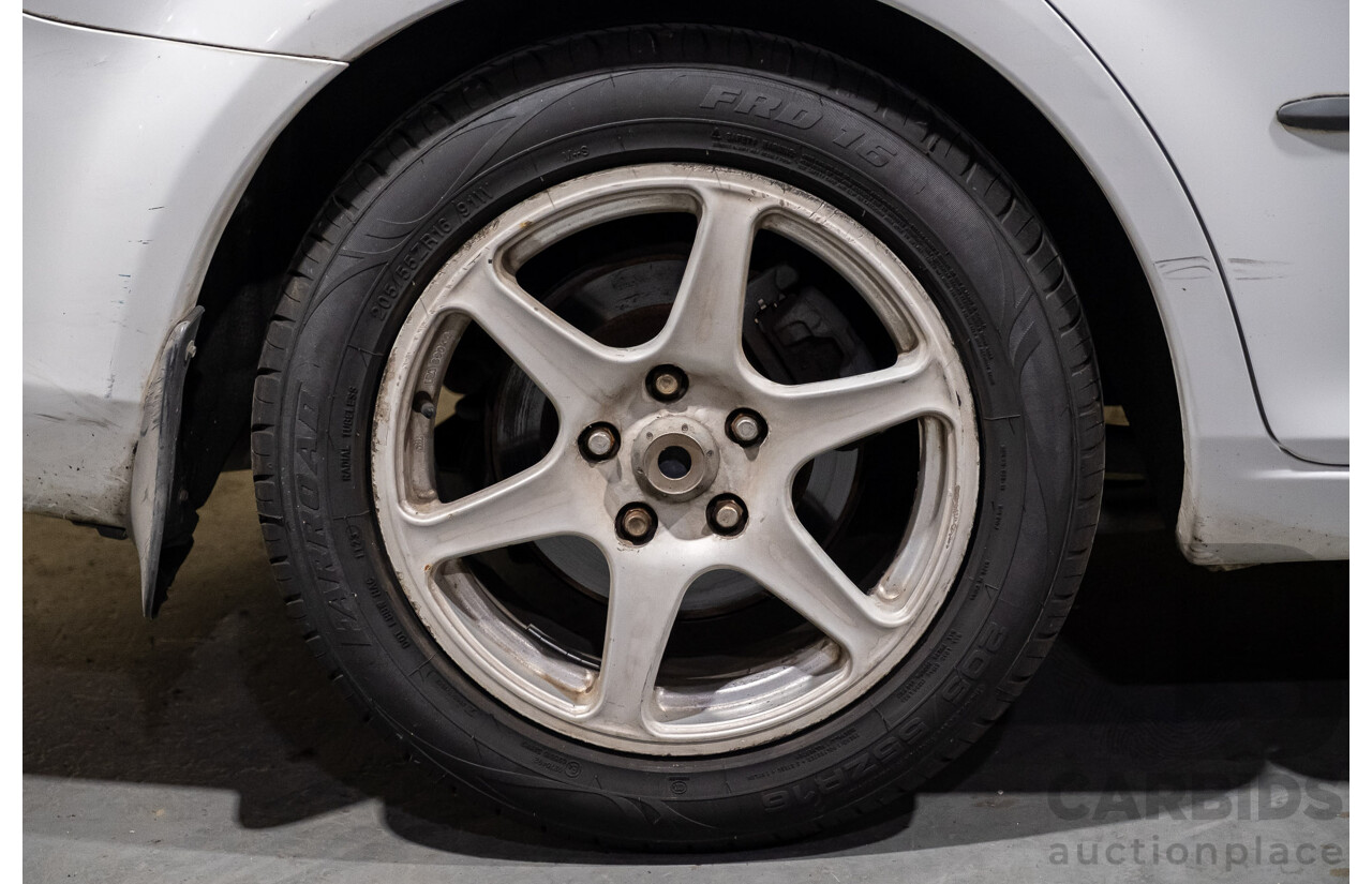 8/2003 Mazda 6 Classic GG 4d Sedan White 2.3L