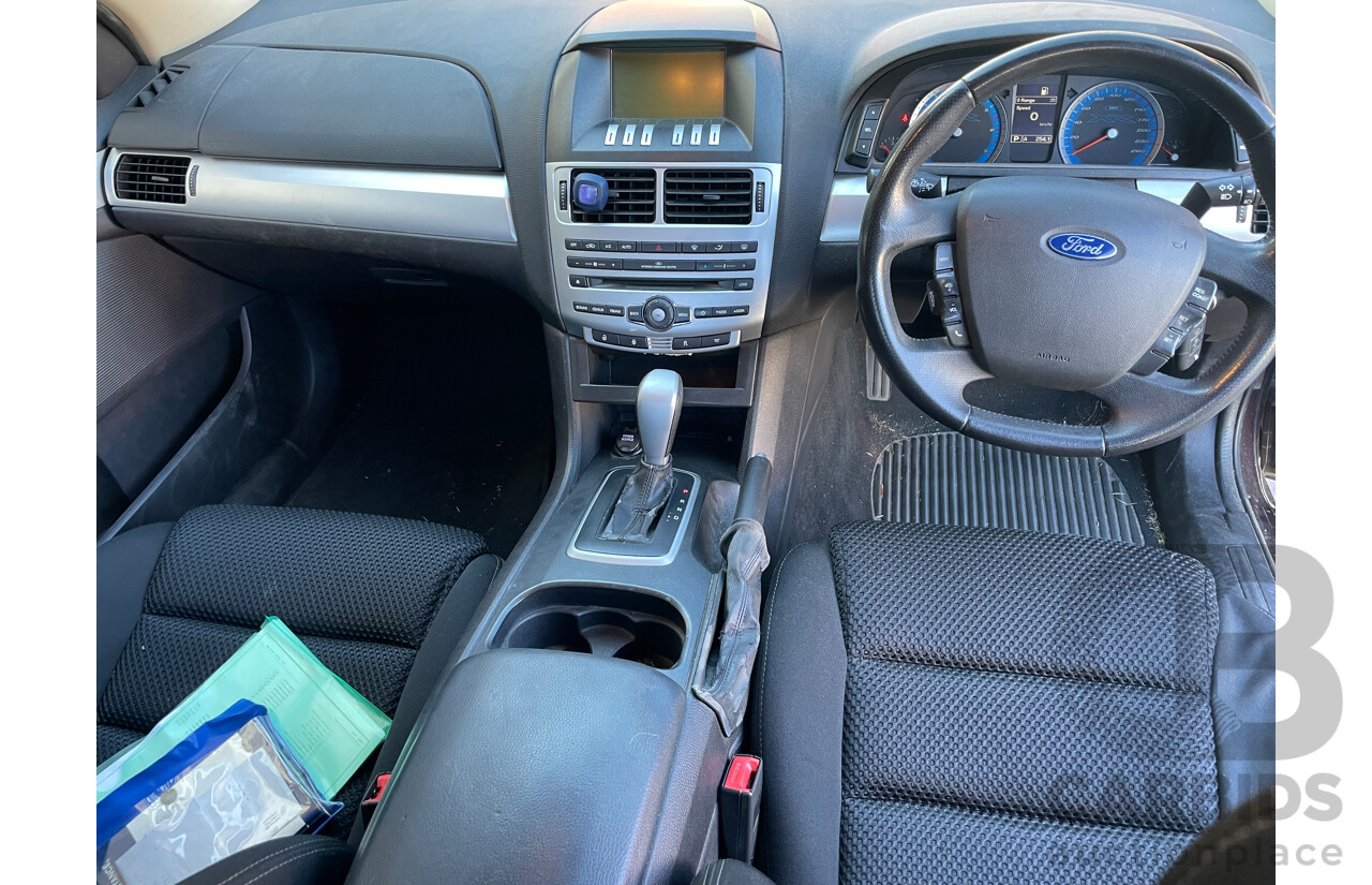 12/2009 Ford Falcon XR6 FG 4d Sedan Purple 4.0L