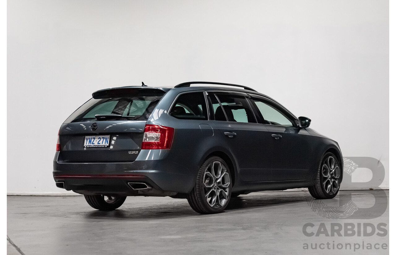 5/2015 Skoda Octavia RS162 TSI NE MY15 4d Wagon Grey Turbo 2.0L