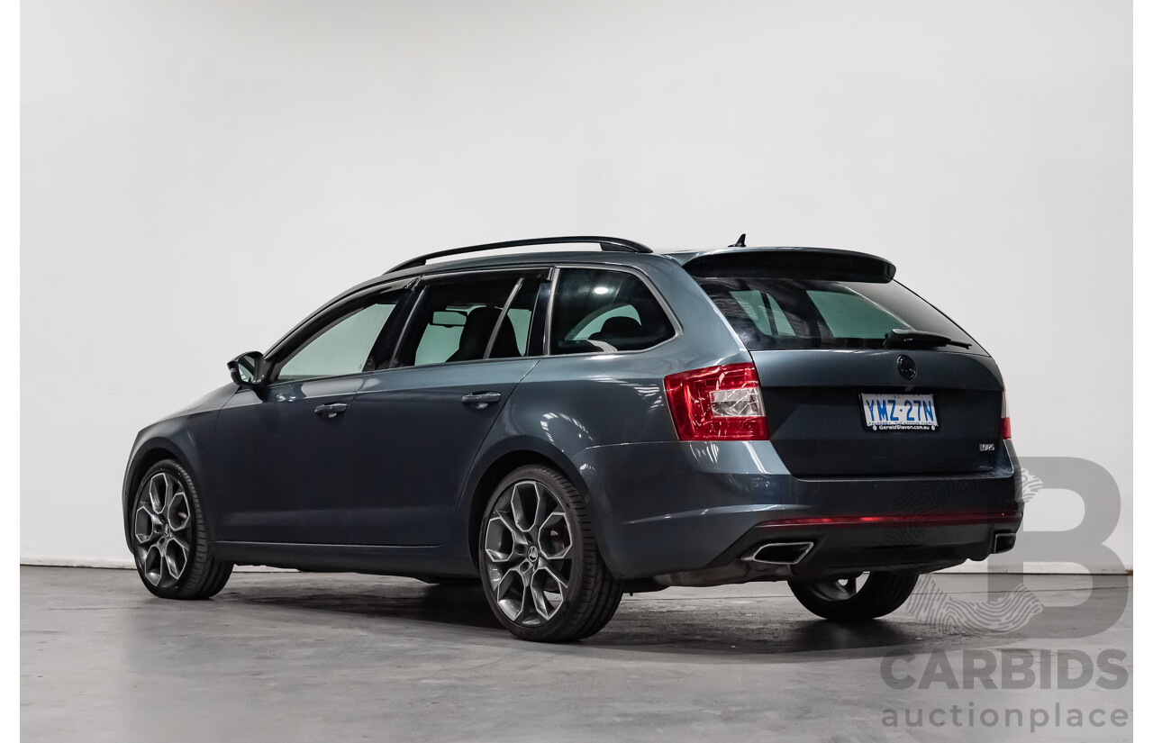 5/2015 Skoda Octavia RS162 TSI NE MY15 4d Wagon Grey Turbo 2.0L