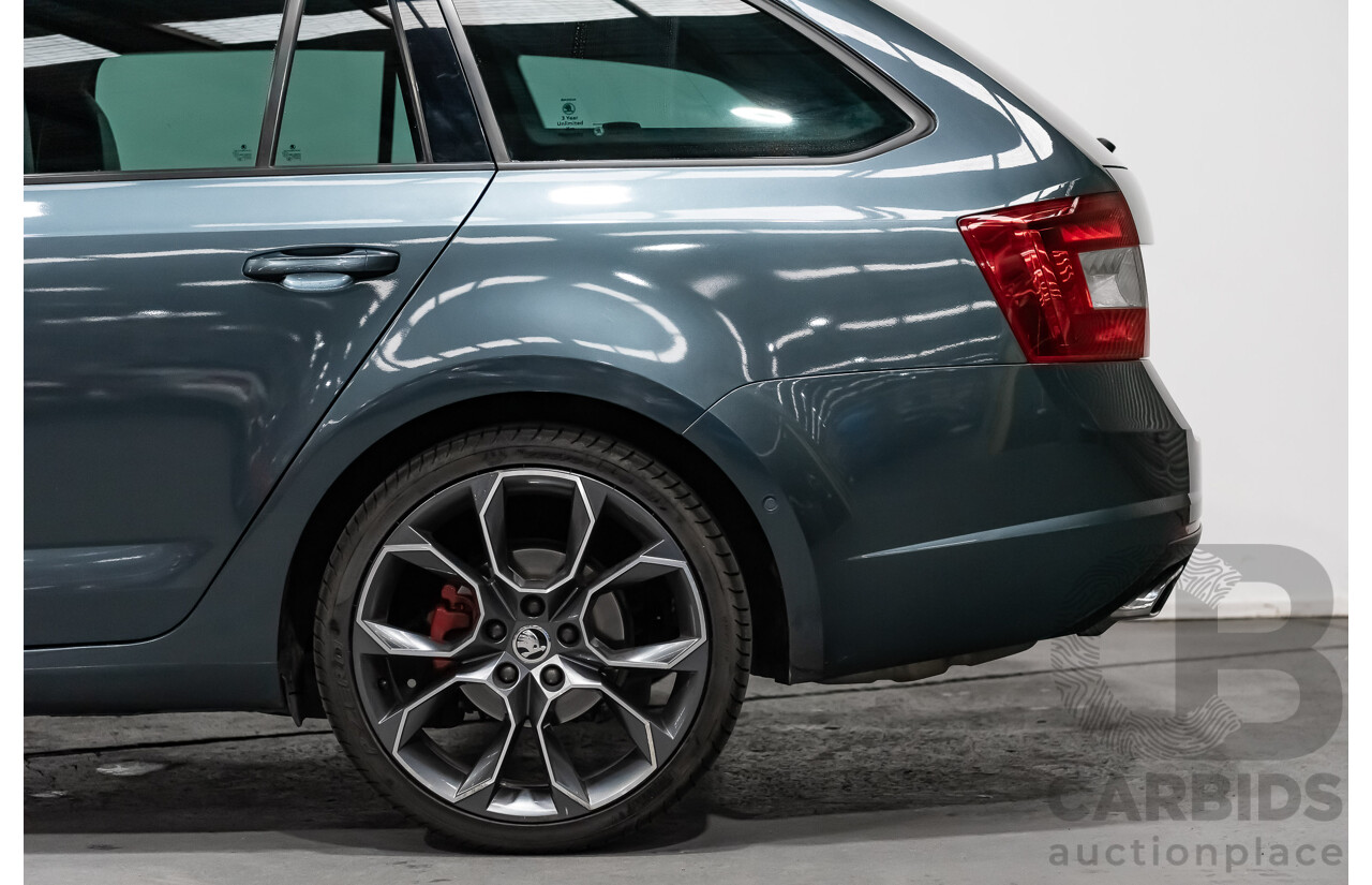 5/2015 Skoda Octavia RS162 TSI NE MY15 4d Wagon Grey Turbo 2.0L