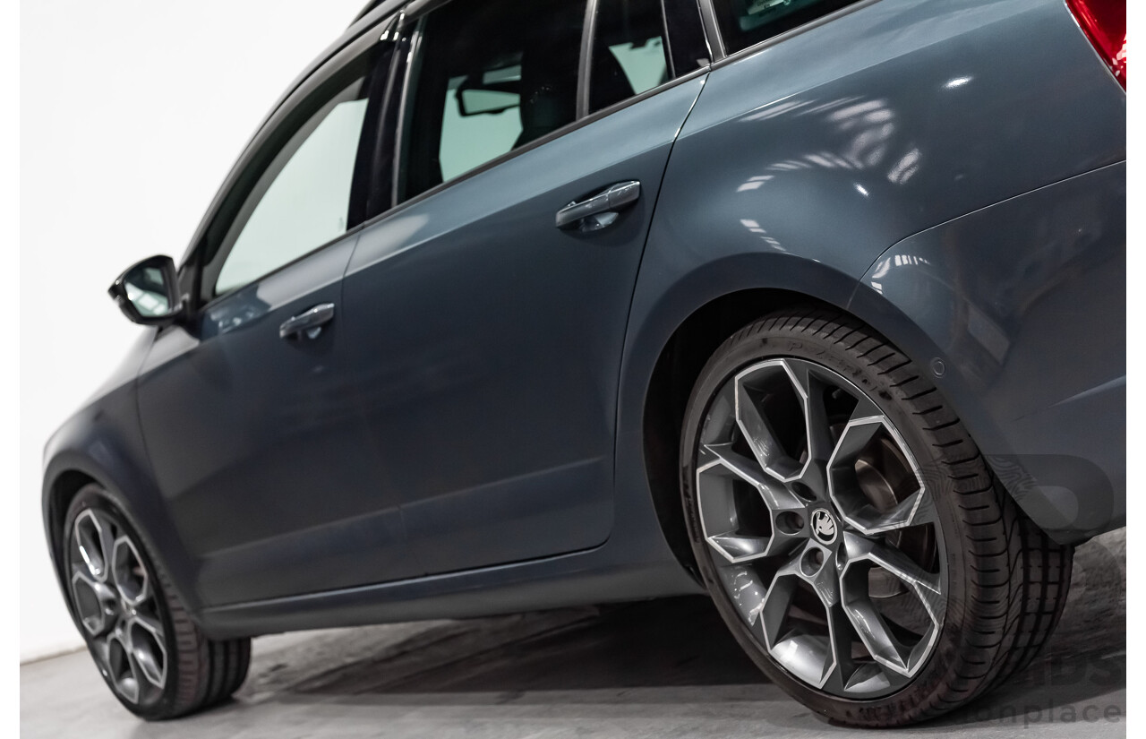 5/2015 Skoda Octavia RS162 TSI NE MY15 4d Wagon Grey Turbo 2.0L