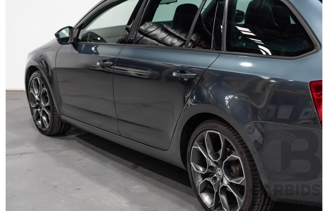 5/2015 Skoda Octavia RS162 TSI NE MY15 4d Wagon Grey Turbo 2.0L