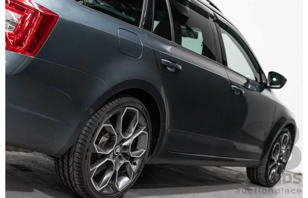 5/2015 Skoda Octavia RS162 TSI NE MY15 4d Wagon Grey Turbo 2.0L