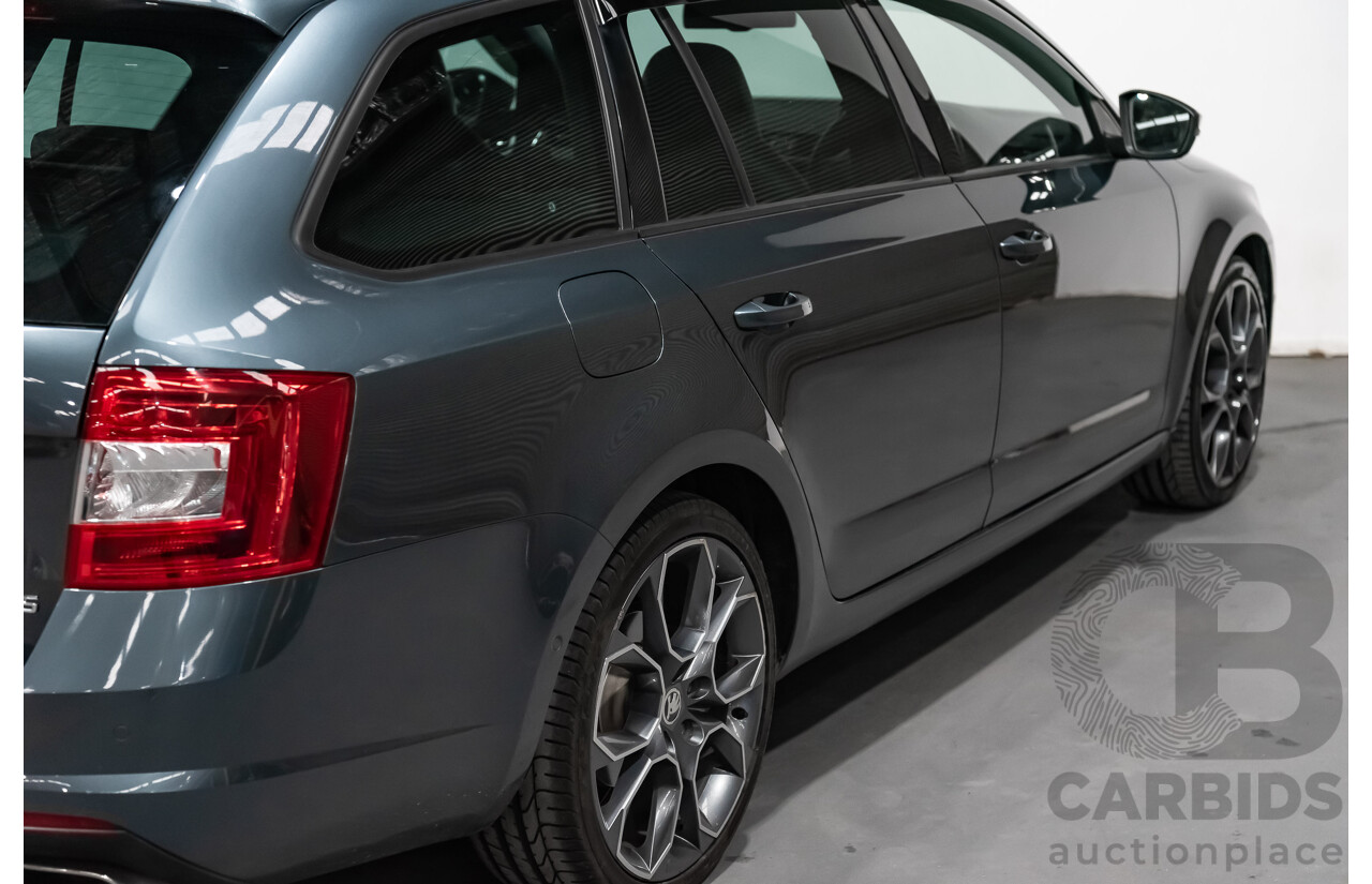 5/2015 Skoda Octavia RS162 TSI NE MY15 4d Wagon Grey Turbo 2.0L
