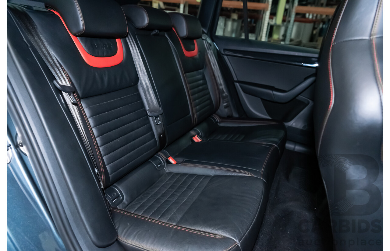 5/2015 Skoda Octavia RS162 TSI NE MY15 4d Wagon Grey Turbo 2.0L