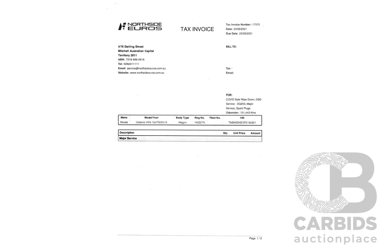 5/2015 Skoda Octavia RS162 TSI NE MY15 4d Wagon Grey Turbo 2.0L