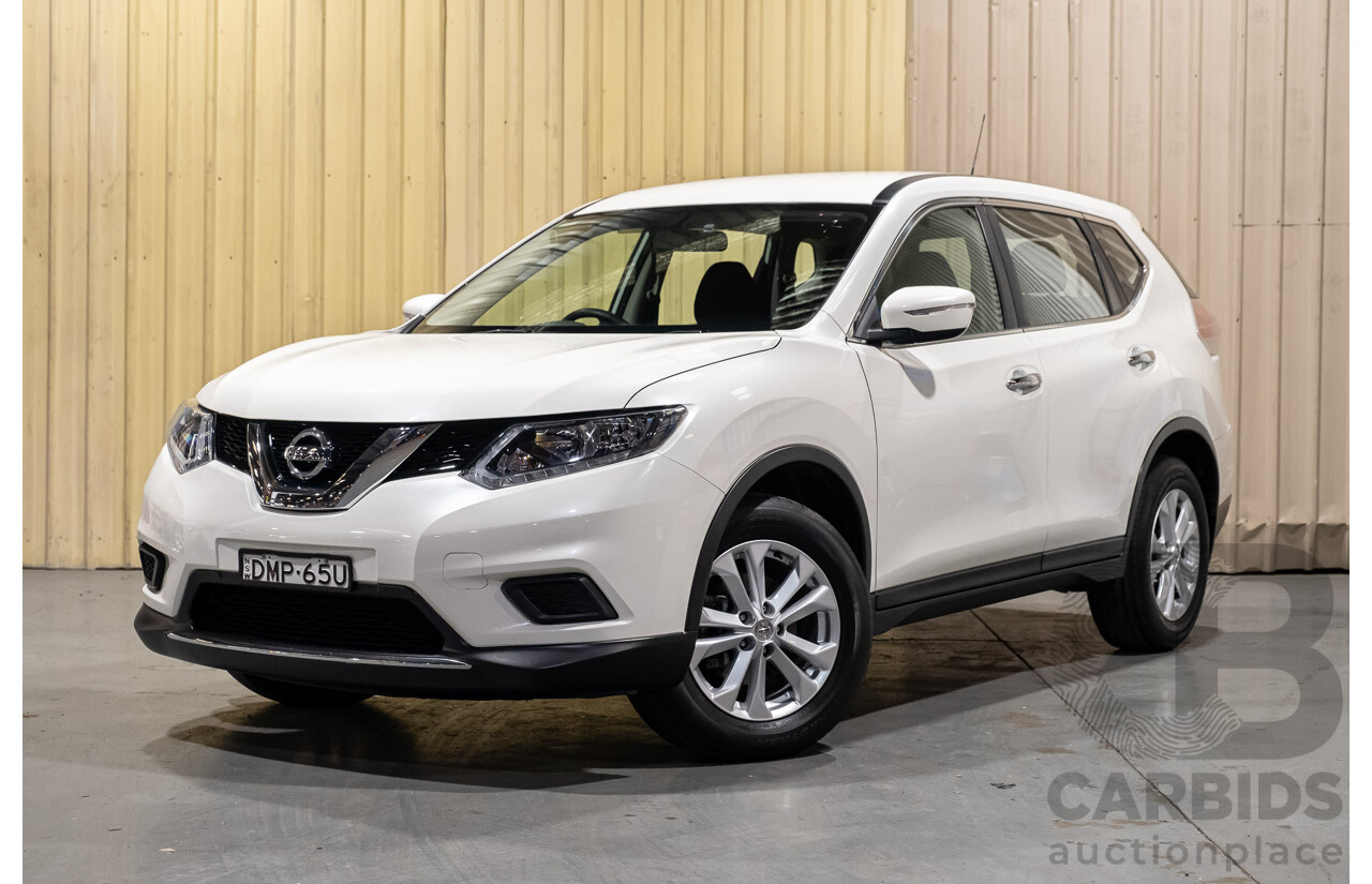 3/2017 Nissan X-Trail ST (fwd) T32 4d Wagon Pearl White 2.5L