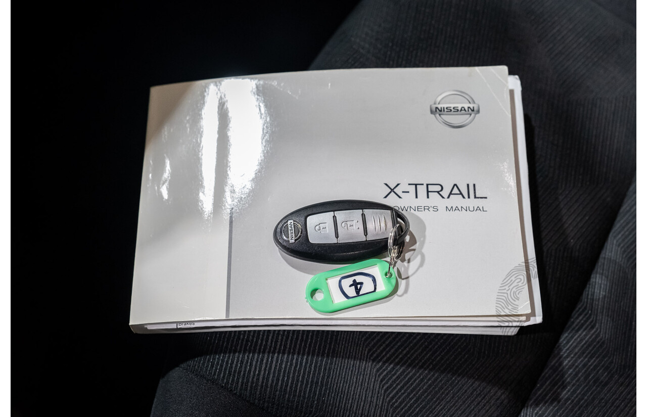 3/2017 Nissan X-Trail ST (fwd) T32 4d Wagon Pearl White 2.5L