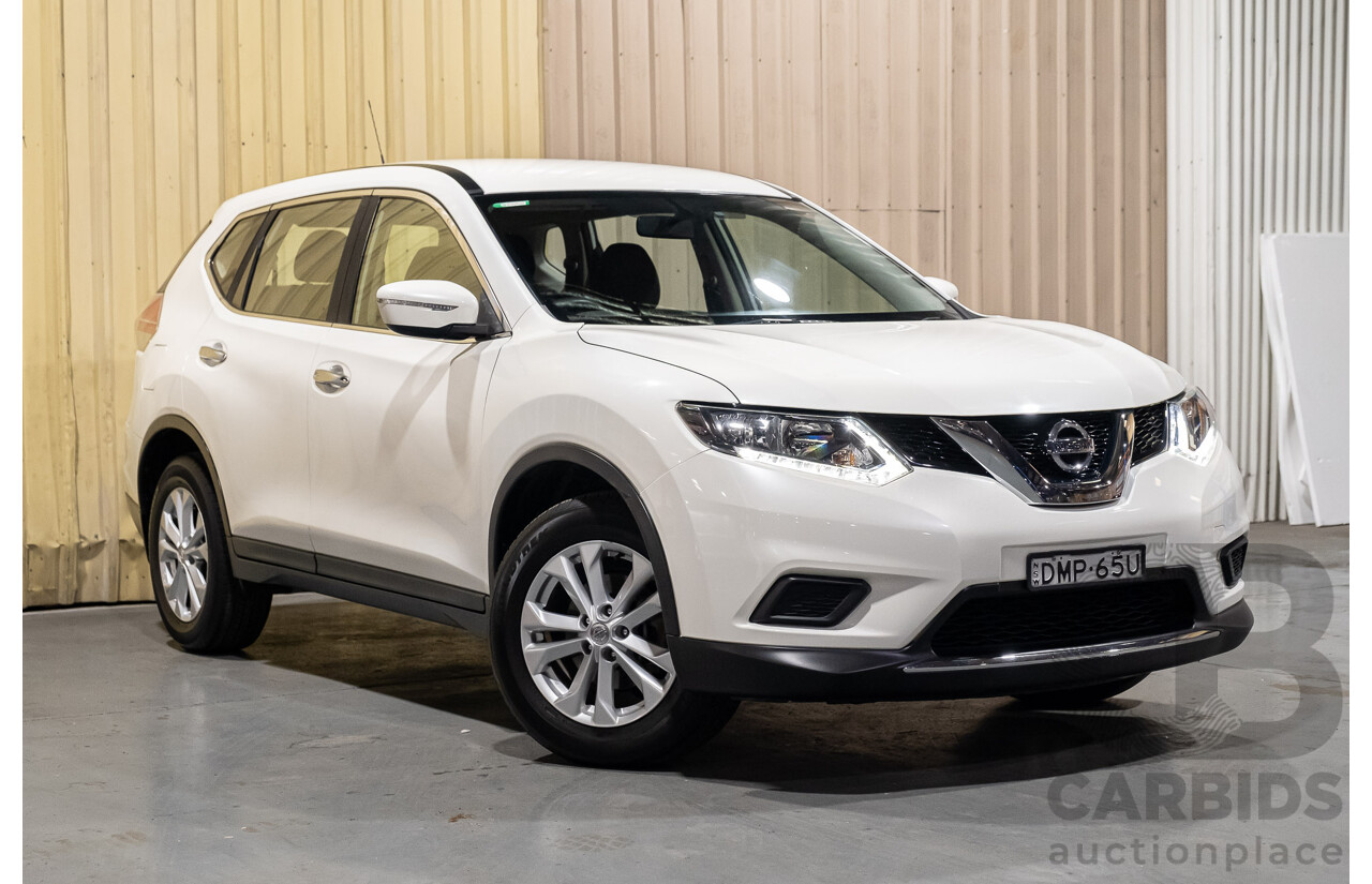 3/2017 Nissan X-Trail ST (fwd) T32 4d Wagon Pearl White 2.5L
