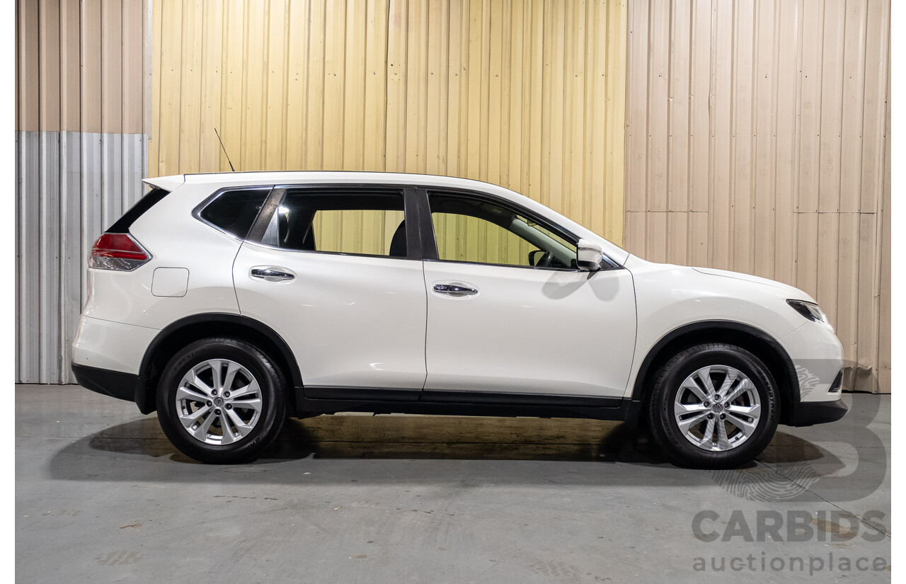3/2017 Nissan X-Trail ST (fwd) T32 4d Wagon Pearl White 2.5L
