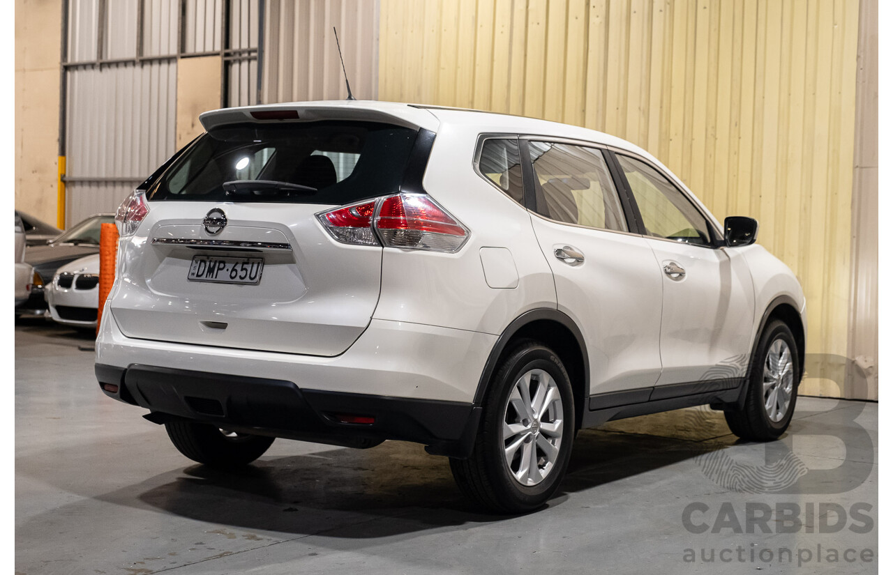 3/2017 Nissan X-Trail ST (fwd) T32 4d Wagon Pearl White 2.5L