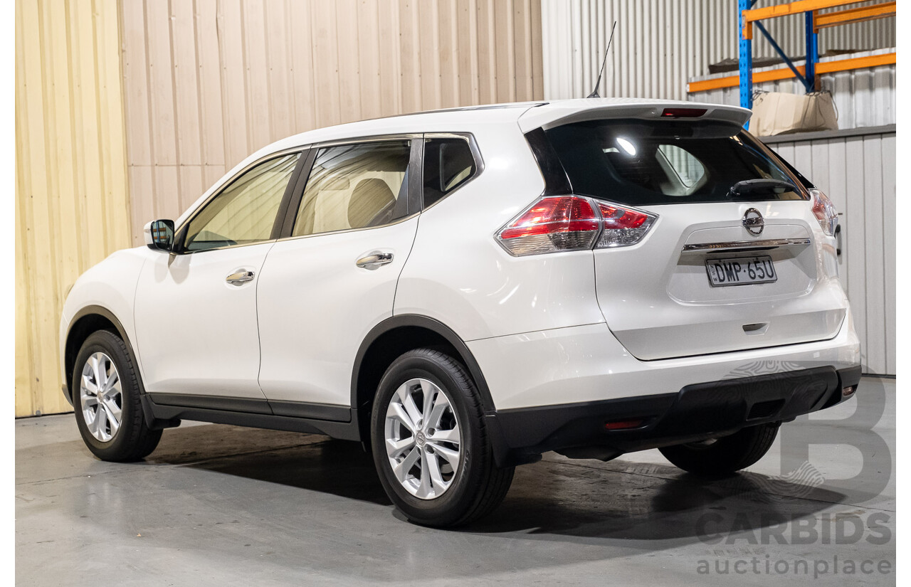 3/2017 Nissan X-Trail ST (fwd) T32 4d Wagon Pearl White 2.5L