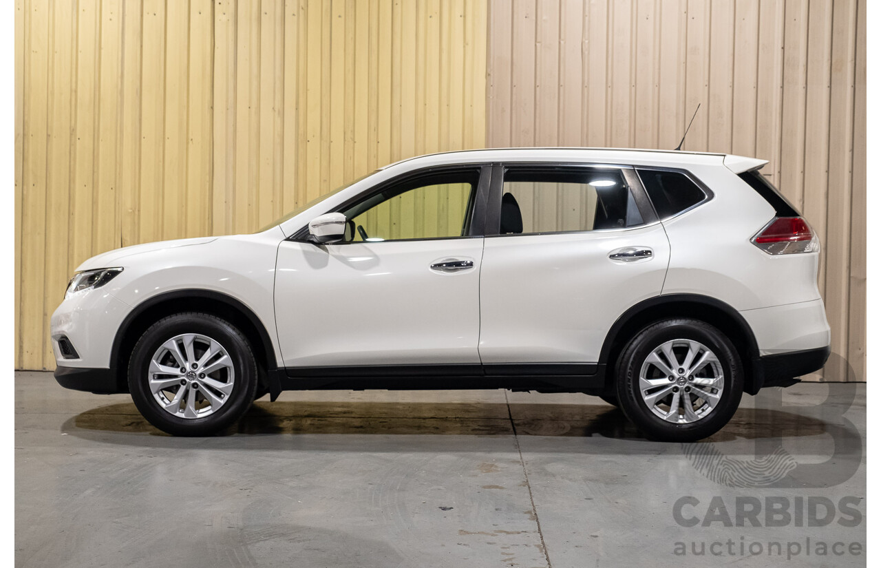 3/2017 Nissan X-Trail ST (fwd) T32 4d Wagon Pearl White 2.5L