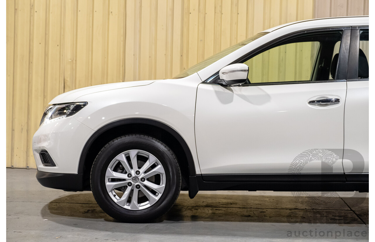 3/2017 Nissan X-Trail ST (fwd) T32 4d Wagon Pearl White 2.5L