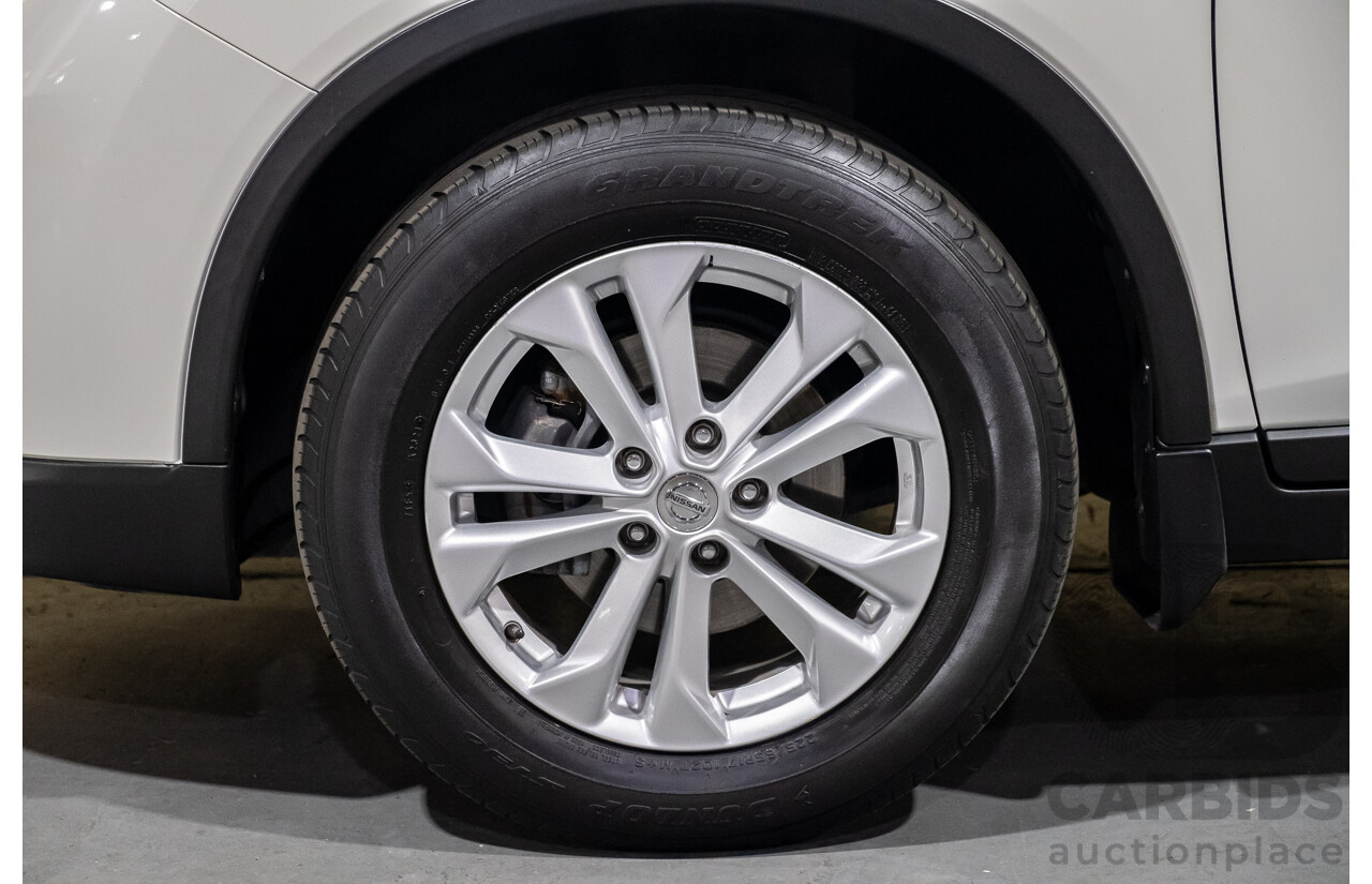 3/2017 Nissan X-Trail ST (fwd) T32 4d Wagon Pearl White 2.5L