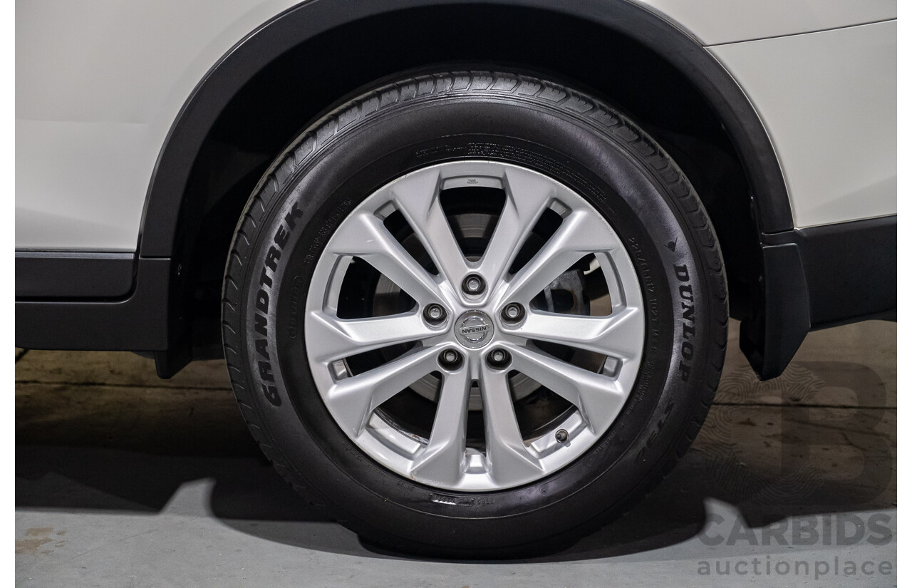 3/2017 Nissan X-Trail ST (fwd) T32 4d Wagon Pearl White 2.5L