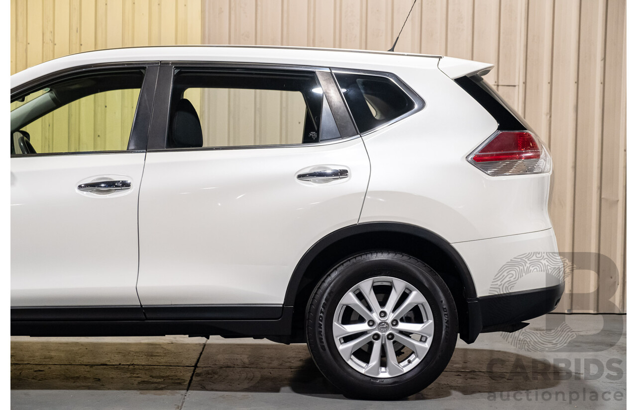 3/2017 Nissan X-Trail ST (fwd) T32 4d Wagon Pearl White 2.5L