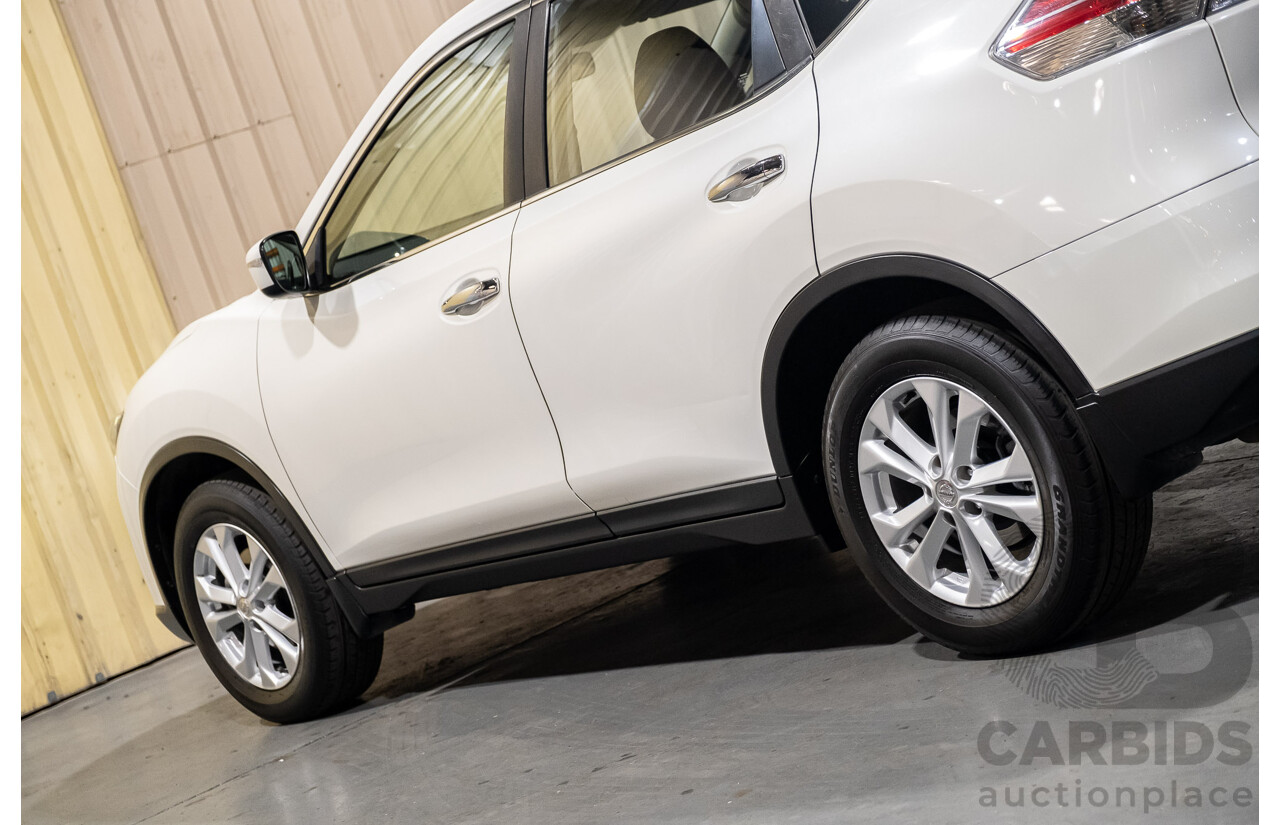 3/2017 Nissan X-Trail ST (fwd) T32 4d Wagon Pearl White 2.5L