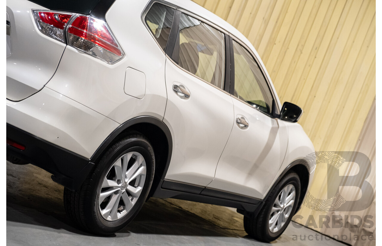 3/2017 Nissan X-Trail ST (fwd) T32 4d Wagon Pearl White 2.5L