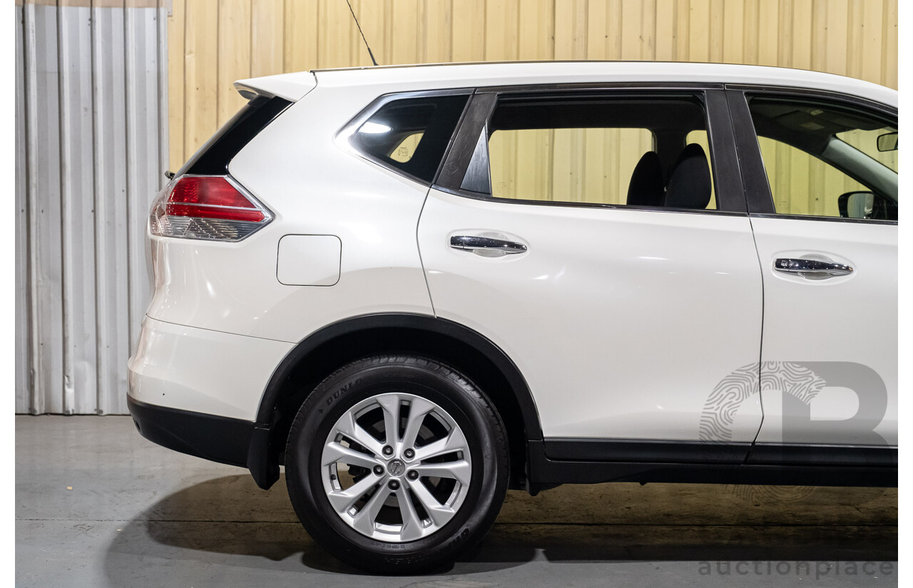 3/2017 Nissan X-Trail ST (fwd) T32 4d Wagon Pearl White 2.5L