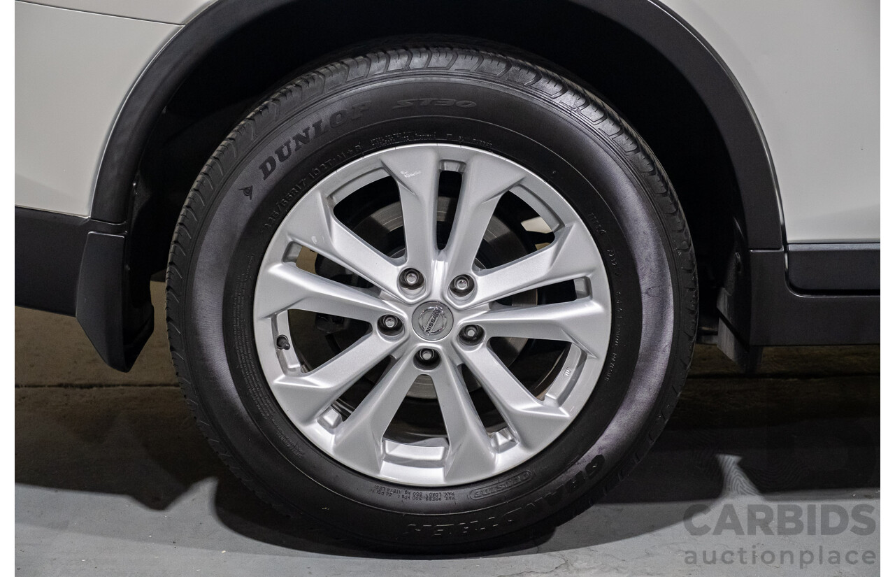 3/2017 Nissan X-Trail ST (fwd) T32 4d Wagon Pearl White 2.5L