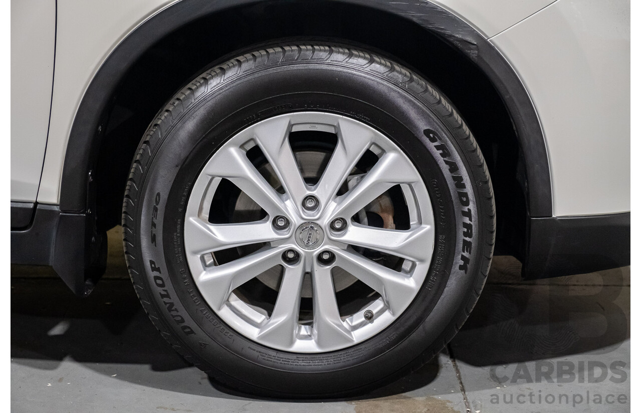 3/2017 Nissan X-Trail ST (fwd) T32 4d Wagon Pearl White 2.5L