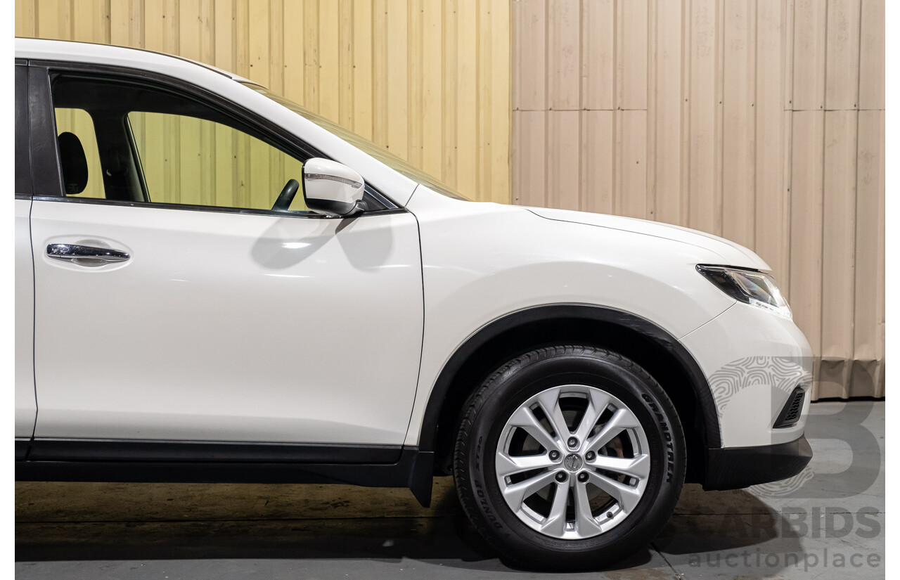 3/2017 Nissan X-Trail ST (fwd) T32 4d Wagon Pearl White 2.5L