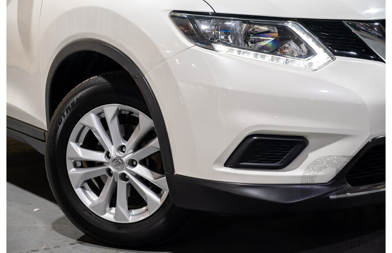3/2017 Nissan X-Trail ST (fwd) T32 4d Wagon Pearl White 2.5L